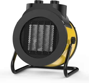Space Heater, 1500W Electric Heater with 90° Adjustable Angle, Overheat Protection, Heater for Garage Office Indoor Use