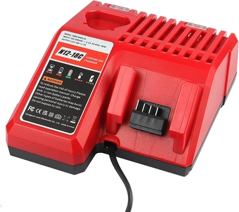 Replacement Charger for Milwaukee M12 & for M18 Rapid Charger for Milwaukee 12V-18V XC Lithium-Ion Tools Battery Power Charger