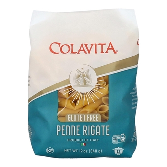 Colavita Pasta - Gluten-Free Penne Rigate, 12 oz - Pack of 12