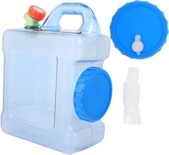 1 Set Outdoor Storage Bucket Water Camping Storage Bucket Collapsible Wash Basin Leakproof Drink Storage Carrier Beverage Pitcher Camping Kettle PC Travel Wine Vessel Portable