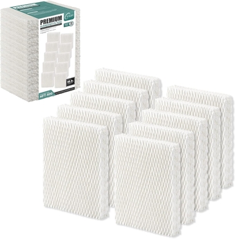 HFT600 Humidifier Filter for Honeywell, Filter T Compatible with Honeywell Top Fill Tower Humidifier HEV615, HEV620, Replacement Parts HFT600T & HFT600PDQ (10 Pack)