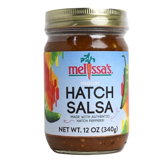 Authentic Roasted New Mexico Hatch Chile Salsa By  Produce - Delicious Flame-Roasted Hatch Chili Salsa, Peeled & Diced Southwestern Certified Green Peppers (MEDIUM HEAT LEVEL)