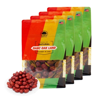 Dried Dates, High Nutrition, High Vitamins, Red Dates, Snack Food, Dried Fruits, Sweet Red Jujube Packaged In USA.特级红枣 (4 Pound)