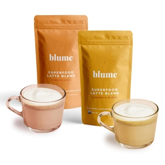 Superfood Latte Immunity Bundle - Includes 1 Turmeric Golden Milk Latte & 1 Pumpkin Spice Latte - Vegan & Gluten Free
