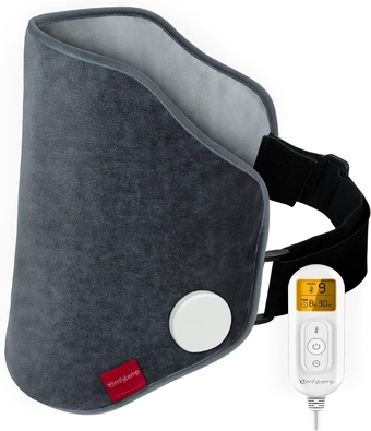 Upgraded Heating Pad for Back Pain Relief,  XL Electric Heated Back Wrap for Cramps with Strap, 9 Heat Levels, 11 Auto-Off, Backlight, Low Back, Waist, Lumbar, Sciatica Pain Relief -15"x 24"