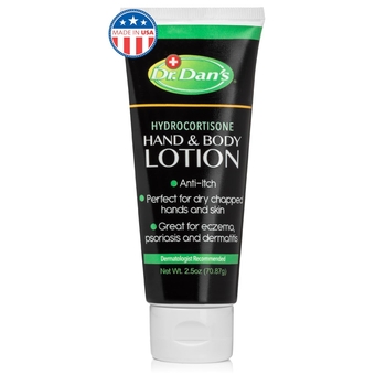 Hydrocortisone Hand and Body Lotion - Anti Itch Lotion for Men and Women - 1 Pack