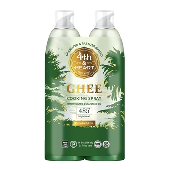 &  Original Ghee Oil Cooking Spray, 7 Ounce, 2 Pack, Non-Stick High Heat Blend of Grass-fed Ghee, Avocado, and Grapeseed Oils