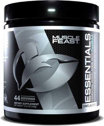 Vegan Essential Amino Acid Powder Post Workout Recovery and Intra-Training Drink, Unflavored, 300g
