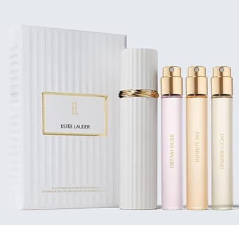 Luxury Collection Atomizer Case with Refills 3 Travel Size Eau de Parfum Sprays