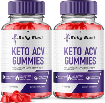 (2 Pack) Belly Blast Gummies, Belly Blast Keto Gummies, Belly Blast Keto ACV Gummies Advanced Weight Loss, Belly Blaster Keto + ACV Bellyblast Apple Cider (120 Gummies)