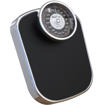 A26 Medical-Grade Scales for Body Weight - New 2024 - Up to 350 lb Anti-Skid Surface Extra Large Numbers - Professional High Precision Bathroom Scale Analog - Durable with 20-Year Warranty
