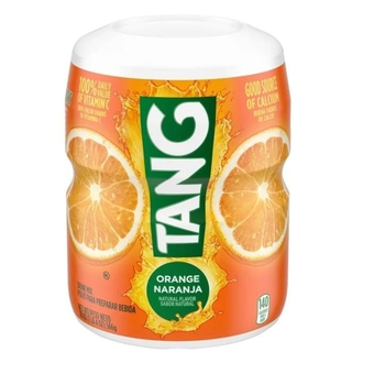 Pack of 1 orange drink mix - perfect mix drink powder - 20 ounce jar of tang drink mix powder to quench your thirst any day - Vitamin C tang orange drink mix powder - 100% pure orange powder