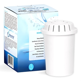 F004 REPLACEMENT FILTER - for   Glass Pitcher of  - Alkaline Water Filter Cartridge - Pack of 1