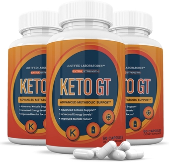 (3 Pack) Keto GT Advanced Includes Apple Cider Vinegar goBHB Exogenous Ketones Keto Pills Supplement Premium Ketosis Support for Men Women 180 Capsules
