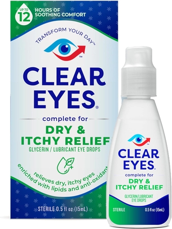 Dry & Itchy Eye Relief Eye Drops, 0.5 Fl Oz