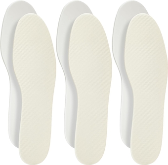 Shoe Filler Insert - Full Length Daily Latex Foam Shoe Inserts, Shoe Insoles for Shoes That are Too Big (3 Pairs, US Men 8, Women 11/ EU M41 W41)