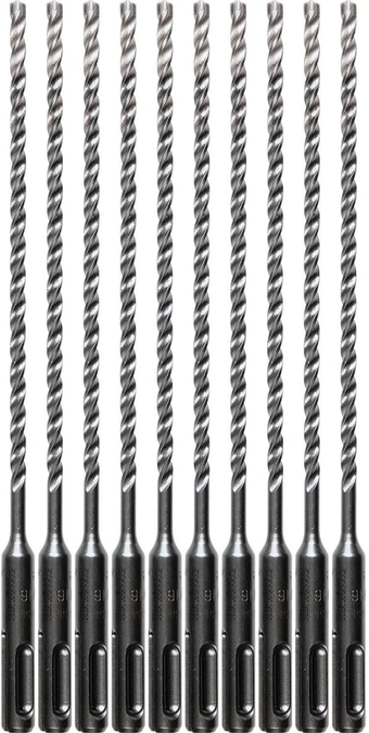 B-61195 3/16" x 8" SDS-Plus Bit, 3-Cutter, 10/Pk