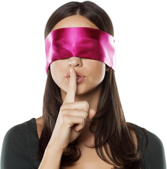 Satin Sleep Mask - Lightweight Eye Mask for Sleeping Comfortable Adjustable Eye Blindfold Cover for Women Men Night Travel Nap Valentine's Day Gift Black and Deep Rose Red 160cm/63in