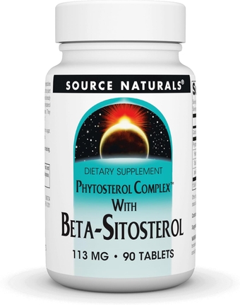 Phytosterol Complex with Beta-Sitosterol, Supports Healthy Cholesterol Levels*, 113 mg - 90 Tablets