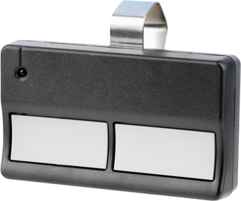 GarageStop FCC Registered in The USA Garage Door Opener Car Visor 2-Button Remote Fob Control for LiftMaster Chamberlain Craftsman 972LM