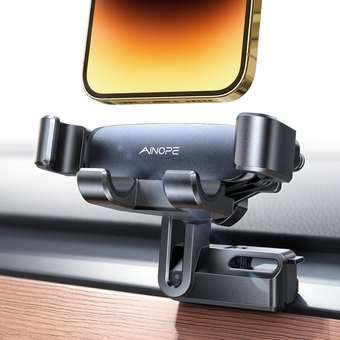 Tesla Phone Mount Holder 2024 Upgrade Gravity Tesla Model 3 Y Phone Mount Holder Tesla Phone Holder Fits for All iPhone & Android Phones