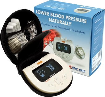 Deluxe Duo + Hard Carry Case Bundle | Clinically Proven to Lower Blood Pressure Naturally | Non-Drug Medical Device | Doctor Recommended | Just 15 Minutes A Day | FSA/HSA Eligible Product
