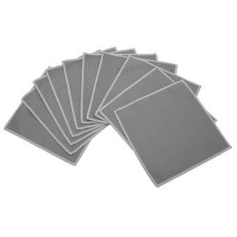 10pcs Sound Aids Cleansing Cloths, Reusable Microfiber Eyeglass Cleansing Cloths Glasses Maintenance Clothes for Screen Dust Oil Remove