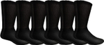 6 Pairs Black