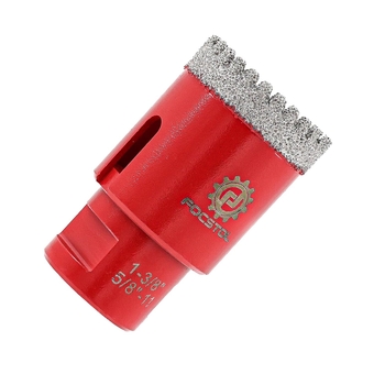 Diamond Core Drill Bit 1-3/8 Inch -  35mm Diamond Hole Saw for Porcelain Ceramic Tile Marble Granite 5/8''-11 Thread