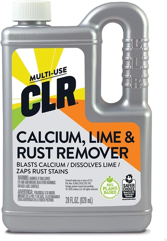 Calcium, Lime & Rust Remover, Blasts Calcium, Dissolves Lime, Zaps Rust Stains, 28 Ounce Bottle (Packaging May Vary)