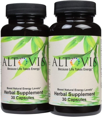 ® Energy Booster | Boost Energy Levels, Fight Occasional Fatigue, Restore Mental Alertness & Focus Naturally with Caffeine from Green Tea, Rhodiola, Ginseng, Eleuthero - 30 Capsules (2)