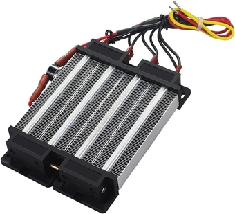AC DC 220V 1000W Insulated PTC Ceramic air Heater 140 * 102mm Electric Heater Parts Perfection