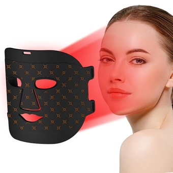 Red Light Mask for Face, 7+1 Color Red Light Face Mask, 660nm & 850nm Red Light Mask, Lightweight and Portable for Home & Travel Use, Gift for Women