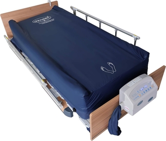 ObboMed OB-2600 StandardAir Mattress - 10” Alternating Pressure and Low Air Loss, Self-Lateral-Wave Rotation, 24-Hour Power Protection (Bed Frame is not Included)
