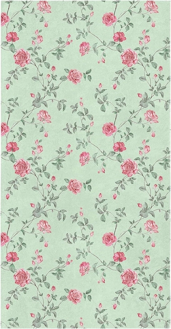 Hand Towels Pack of 1, Botanical Prints Rose Floral Kitchen Towels, Absorbent Quick Drying Microfiber Cleaning Cloth, 18x28Inch Dish Towels for Cleaning, Drying Dishes
