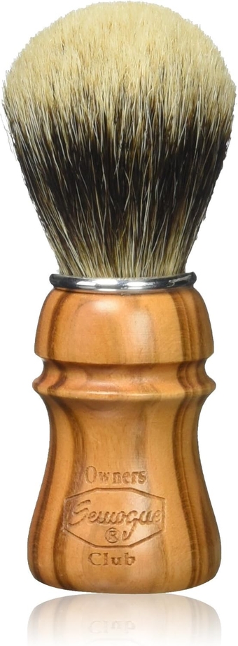 Owners Club Soc Pure Badger Shaving Brush Cherry