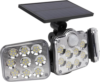 1pc Solar Panel Flood Light Solar Sensor Wall Light Solar Motion Sensor Light Human Body Induction Light Solar Light Solar Light Solar Wall Lamp Home Light Abs Outdoor Garden Light