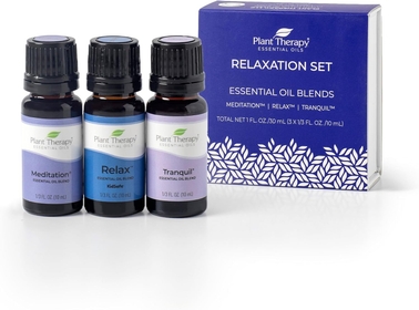 Relaxation Synergy Set 100% Pure, Undiluted, Therapeutic Grade
