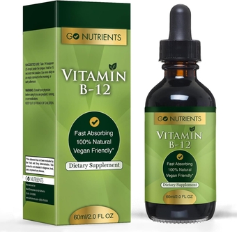 Vitamin B12 - Fast Absorbing B12 Vitamins, All Natural, Vegan Friendly B12 Sublingual Supplement with 3000 mcg Methylcobalamin, Organic Raspberry Flavor, 2.0 oz. | 48 Servings