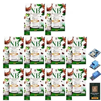 SHIPPING BY DHL 7 Sachets/Pack NB Coffee Kru Beer Coffee Snack Delicious Good Shape Set 10 Pcs By Beautygoodshop [Get Free For You Beauty Gifts]