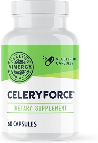 Celeryforce ®, 60 Servings – Nerve, Muscle & Cell Support - Powerful Blend of Magnesium, Inositol, L-Glutamine, L-Taurine & Choline – Non-GMO, Gluten Free, Kosher, No Soy, Vegan, Paleo