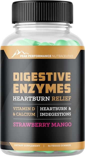 Digestive Enzyms for Heartburn Relief