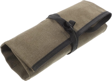 Roll Pouch for Craftwork Electricians Bag Up Carving Electrician Organizer Tool Pockets Hvac Woodworking Mechanic Carpenter Spanner Handyman Canvas Socket Wrench