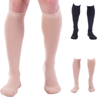 Compression Socks for Women and Men 20-30mmHg Compression Socks Men for Varicose Veins and Improved Circulation, Graduated Compression Socks