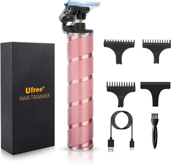 Hair Trimmer for Women, Bikini Trimmer Electric Razors Shaver for Women Grooming, Waterproof Hair Clippers Hair Cutting Kit, Gifts for Women (Rose Gold)