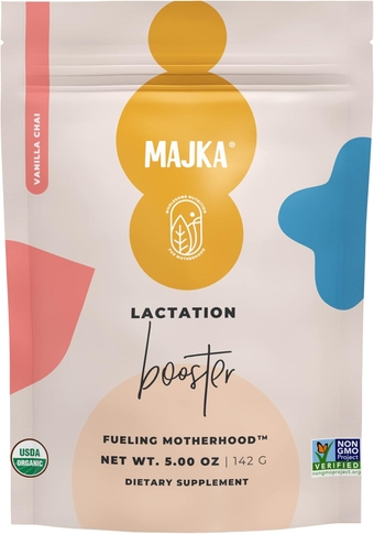 Organic Lactation Booster Powder for Nursing Moms, Breastfeeding Safe Supplement for Increased Breast Milk, Vegan, Gluten Free (Classic Booster)