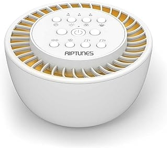 White Knight- White Noise Sound Machine w/ 36 Soothing Sounds and Color Changing Mood Light, Timer & Memory Featu...