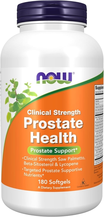 Supplements, Prostate Health, Clinical Strength Saw Palmetto, Beta-Sitosterol & Lycopene, 180 Softgels