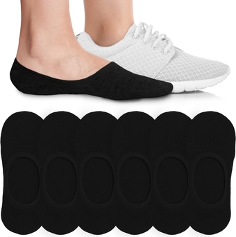 No Show Socks Womens - Non Slip Low Cut Ankle - Invisible Liner Socks for Casual & Formal Wear - Soft & Stretchable
