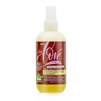 Moisture Affection Leave-In Conditioner | Natural Coconut Milk & Aloe Vera for Deep Hydration | Detangles, Strengthen & Adds Shine to Hair | Clean Beauty | Curl Refresher| 8.5oz